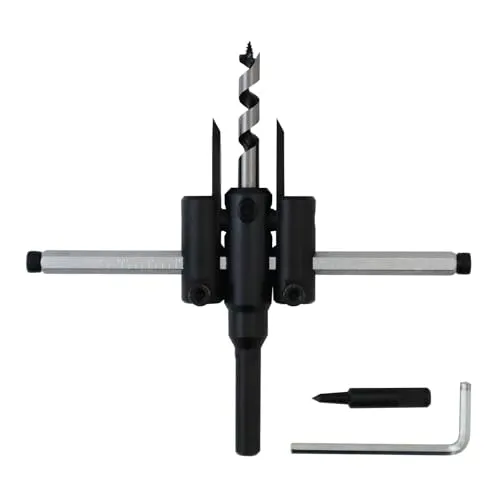 Star-M 36-30120 Verstellbarer Kreisschneider, 30-120 mm, 1 Stück, Holz, Kreisschneider, 2077318031