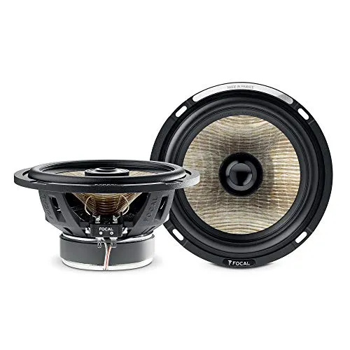 Focal PS165FE 2-Wege-Koaxial-Lautsprecher - 140 W, 16,5 cm, mit Flachs-Kegel-Technologie für natürlichen Klang und detailreiche Höhen in Auto-Umgebungen