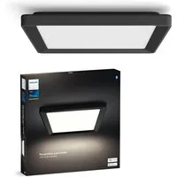 Philips Hue LED-Panel Tento White S Schwarz 29,5 cm x 29,5 cm
