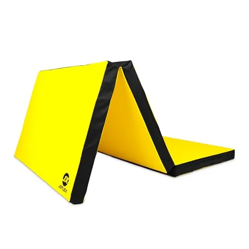 Jeflex Weichbodenmatte 210 x 100 x 8 cm - Klappbar & Hautfreundlich - Weichbodenmatten von Jeflex, klappbar und ideal für Turnen, Yoga & Fitness. Hergestellt in Deutschland aus hautfreundlichem Kunstleder und strapazierfähigem PUR-Schaum für maximale Sicherheit und Komfort.