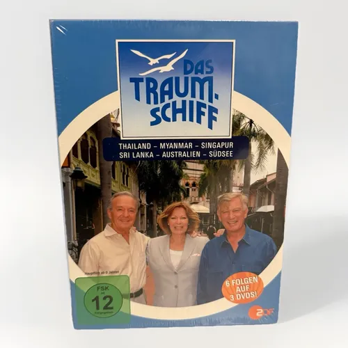 Das Traumschiff DVD-Box 3 DVD NEU 2010 6 Folgen auf 3 DVDs Kult