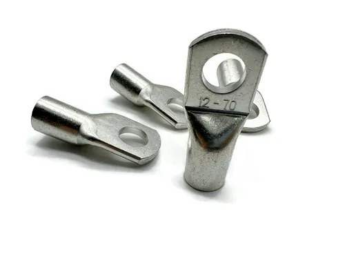 eXODA Ringkabelschuh Kabelschuh 70mm2 M12 4x für Batteriekabel, 4x Kabelschuh enthalten, Pressöse