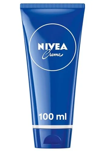 NIVEA Creme Tube Universalpflege 100 ml - Bodycremes – Die klassische Feuchtigkeitscreme mit hautverwandtem Eucerit pflegt alle Hauttypen und bietet reichhaltigen Schutz in ikonischer NIVEA Verpackung.