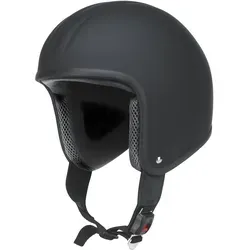 Redbike RB-671 Motorradhelm Schwarz Matt Gr. L 59/60 - Motorradhelm mit Textil-Innenfutter, integrierter Brillenschlaufe und Kinnriemen mit Klick-Schnellverschluss für maximalen Komfort und Sicherheit.