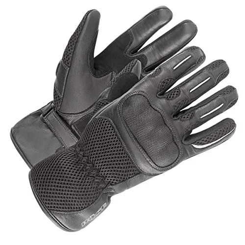 Büse Handschuh Air Pro, Schwarz, Größe 10 - Motorradhandschuhe aus hochwertigem Material mit optimaler Belüftung für besten Tragekomfort und Sicherheit beim Fahren.