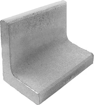 L-Stein Winkelstein grau 40 cm x 7 cm x 30 cm