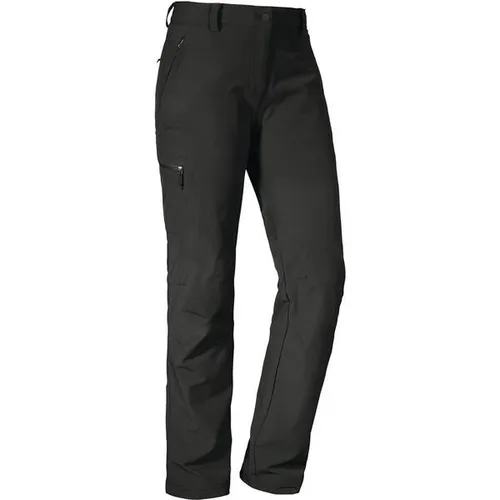 Schöffel Pants Engadin - Wanderhose für Frauen, warme und wasserabweisende Outdoor Hose mit weichem Futter für höchsten Komfort und verstellbarem Bund.