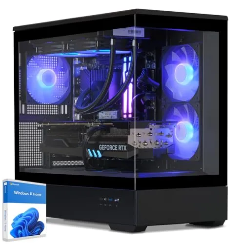 Produktbild Sedatech Wasserkühlung Gaming PC • RTX 5060 | i9-14900KF | 32GB DDR5 | 2TB SSD M.2 | WLAN 6E | BT 5.3 | Win 11