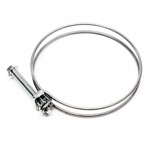 Drahtschlauchschellen Schlauchschellen W1 47-52 mm 2.2 mm M6x50 Spiralschlauch