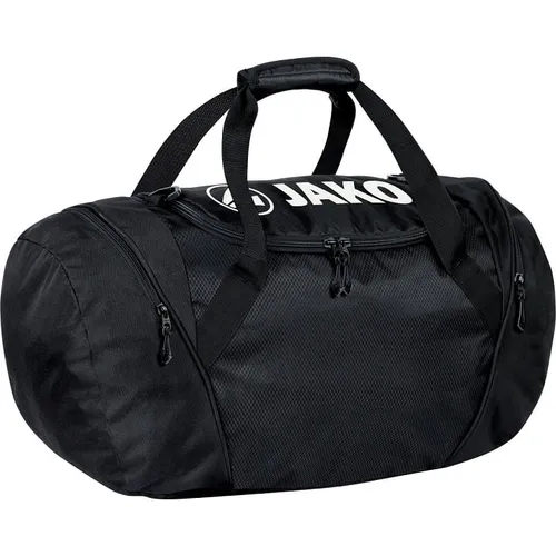 JAKO Sporttasche mit Rucksackfunktion (Junior, 25 Liter) schwarz - Badmintontaschen, vielseitig einsetzbar für Sport und Freizeit, mit praktischer Rucksackfunktion und abnehmbaren, verstellbaren Schultertragegurt für optimalen Tragekomfort.