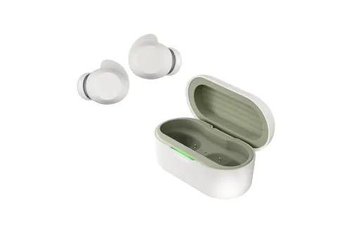 LG xboom Buds Lite Bluetooth-Kopfhörer - Kopfhörer mit Active Noise Cancelling, kraftvollem Sound und bis zu 30 Stunden Akkulaufzeit. Ideal für Sport und Alltag, spritzwassergeschützt und mit Multi-Point-Verbindung für nahtloses Wechseln zwischen Geräten.