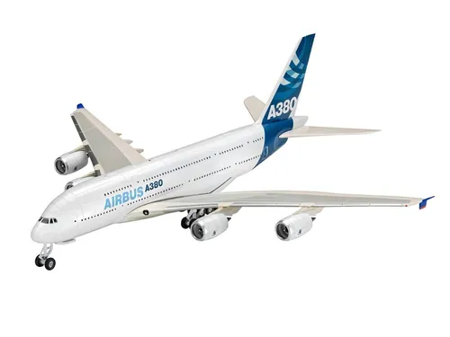 Revell Modellbausatz Airbus A380 - Maßstab 1:288, detailreiche Nachbildung mit 47 Teilen für Modellbau-Enthusiasten