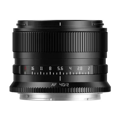 TTArtisan AF 2/40 mm für Nikon Z-Mount FF, schwarz - Kamera- & Video-Objektive mit schneller Autofokus-Technologie und kompakter Bauweise für beeindruckende Aufnahmen.