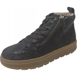 Paul Green Schnürstiefel Braun - Sportlicher Damenschuh - Stiefel aus hochwertigem Glattleder mit hohem Tragekomfort, flexibler Laufsohle und praktischem Reißverschluss für einfaches An- und Ausziehen.