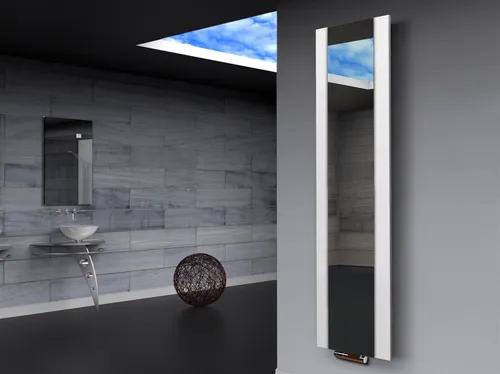 Szagato Badheizkörper Singapur 180x47cm mit Spiegel Design von Szagato