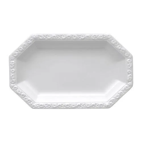 Rosenthal Servierplatte Maria Weiss 28 cm - Elegante Servierplatte aus hochwertigem Porzellan, ideal für festliche Anlässe und eine stilvolle Tischkultur. Spülmaschinenfest und mikrowellengeeignet – perfekt für jede Gelegenheit.