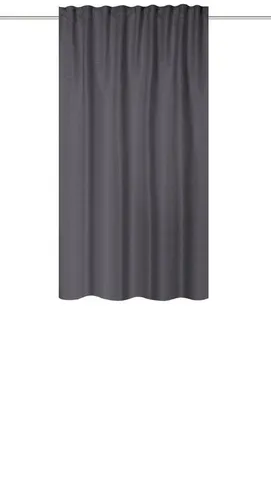 HOME WOHNIDEEN Vorhang 85315 JOHN Struktur-Verdunkelungsvorhang verschieden farbig (1 St), Multifunktionsband, blickdicht, 100% Polyester