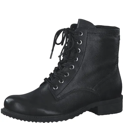Tamaris 1-25812-41/001 Black (Schwarz) GR37 - Wanderschuhe mit hochwertiger Verarbeitung und modischem Design, bieten angenehmen Tragekomfort für lange Ausflüge.