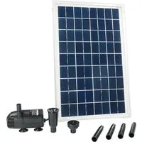 Ubbink Solarpumpe SolarMax 600 - 610 l/h, weiß - Wasserpumpen, leistungsstarke Solarpumpe mit 610 l/h Fördermenge, ideal für Gartenbrunnen und Wasserspiele.