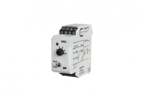 Metz KMAE08 Analogwertgeber 24 V AC/DC 0 ... 10 V DC - Zubehör für Netzwerk- & Telefontechnik, vielseitiger Stellgrößengeber mit manuellem oder automatischem Betrieb für präzise Steuerung von Ventilstellungen und Temperaturwerten.