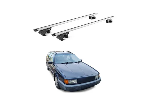 OMAC Dachträger für VW Passat Kombi 1981-2014 - 90kg Aluminium - Robuster und leichter Dachträger aus Aluminium, abnehmbar und wasserbeständig. Ideal für vielseitige Transportlösungen und hohe Belastbarkeit von bis zu 90 kg.