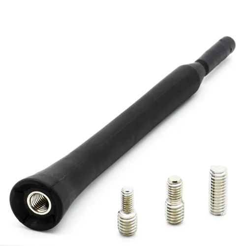 Stab Dachantenne 16cm Autoantenne Triplex Auto Radio FM AM 16V passend für Ford