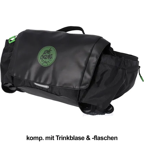 XLC Hüfttasche BA-H01 - Fahrradtaschen, praktische und stylische Lösung für Radfahrer, ideal für die Aufbewahrung von wichtigen Utensilien während der Fahrt.
