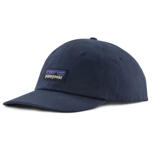 Patagonia P-6 Label Trad Cap - Blau, One Size - Stylische Basecap in Blau, aus 100% Baumwolle, perfekt für Freizeitaktivitäten. Entdecke weitere Patagonia Angebote im Bergfreunde.de Online-Shop!