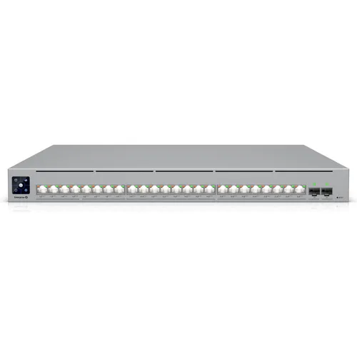 Ubiquiti Enterprise Switch UniFi ECS-24-PoE - 26 Ports - Zuverlässiger 26-Port Switch mit PoE-Unterstützung für leistungsstarke Netzwerkverbindungen. Ideal für den professionellen Einsatz in Unternehmensumgebungen.
