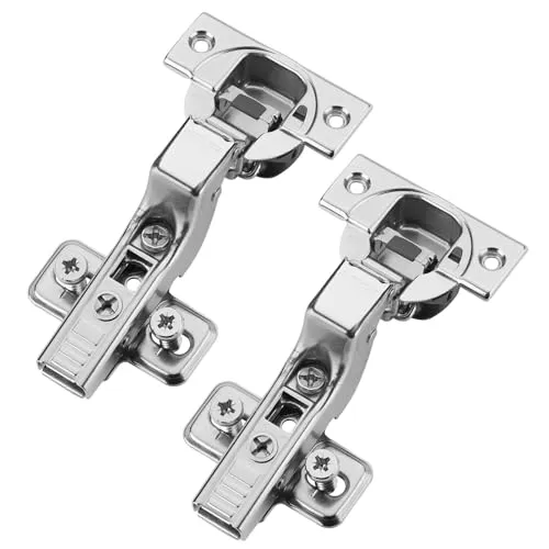 2er Set BLUM Topfband Innenanschlag 71B3750 110° mit Schließautomatik inkl. Montageplatte 173L8100 und Systemschrauben