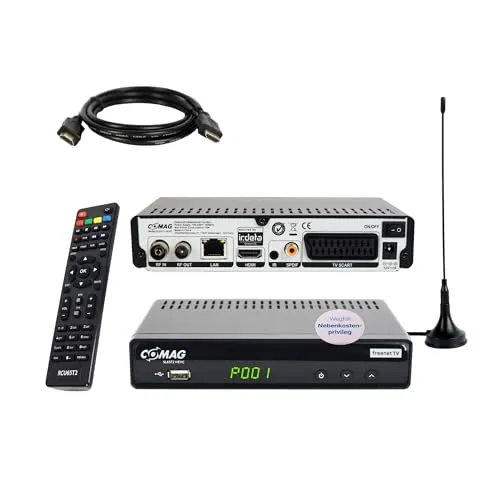 Comag DVB-T2 Home-Bundle mit passiver Antenne von Sky Vision