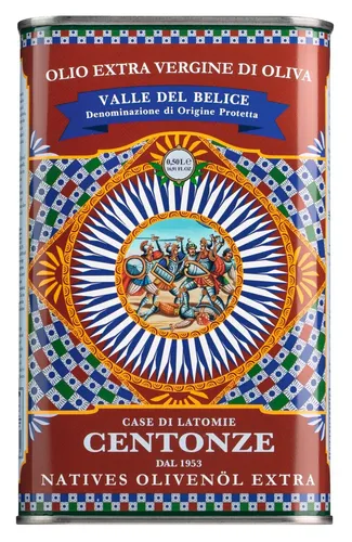 Centonze Natives Olivenöl extra Valle del Belice DOP sortenrein Blechdose 500ml