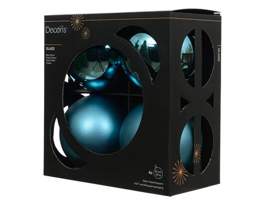 Weihnachtsbaumschmuck Blau von Kaemingk