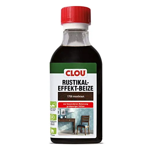 CLOU B4 Rustikaleffekt-Beize moorbraun 250 ml