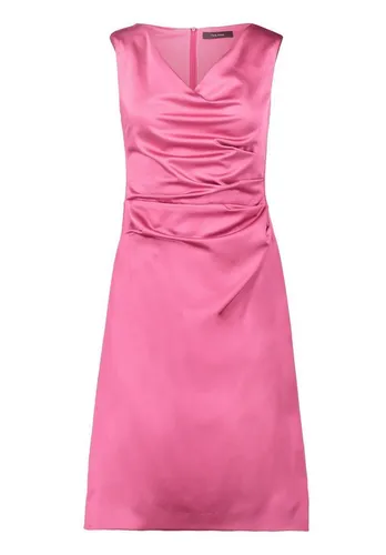 Vera Mont Damen Kleid 0058/4822 in Rose Pink, 36 EU - Elegantes Cocktailkleid aus edlem Satinstretch, ideal für besondere Anlässe wie Hochzeiten und Abendveranstaltungen, das Stil und Komfort vereint.