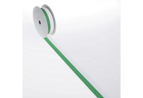 Deko AS Dekoband Vereinsband - grün, weiß - 15 mm x 25 m - 2436 15 91