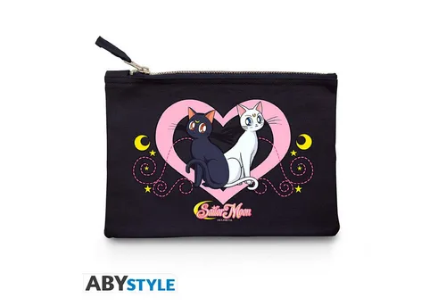 ABYstyle Kosmetiktasche SAILOR MOON - Cosmetic Case - Luna & Artemis - Blue