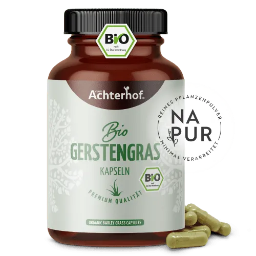 Bio Gerstengras Kapseln (180 Kapseln)