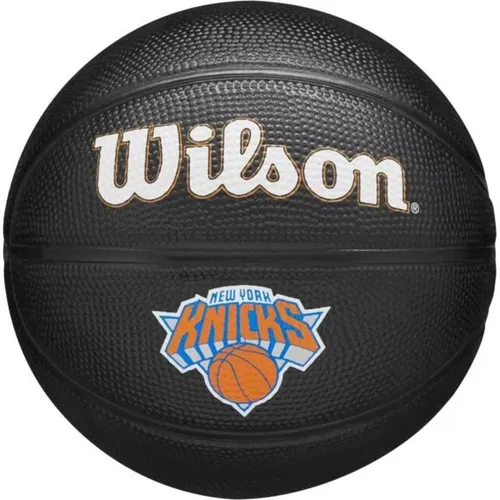 Wilson Nba Team Tribute Mini Ny Knicks (3) (WZ4017610XB) in schwarz von Wilson Sporting Goods