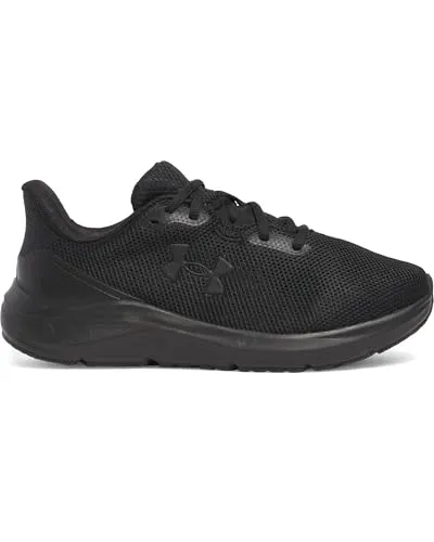 Under Armour Damen Laufschuhe UA W Charged Pursuit 4 - Schwarz, 40 EU - Laufschuhe mit atmungsaktivem Mesh-Obermaterial und strapazierfähiger Außensohle für optimale Flexibilität. Hochwertige Schaumstoffeinlegesohle passt sich perfekt an und sorgt für höchsten Tragekomfort.