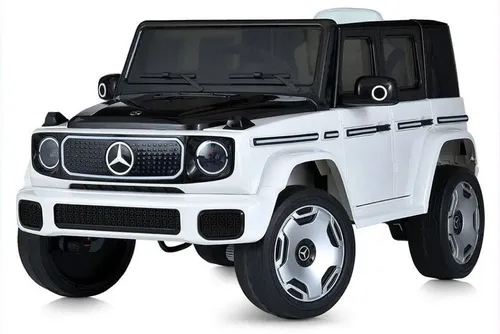 Elektro-Kinderauto Mercedes-Benz EQG 12v - Elektro-Autos mit zwei Motoren, LED-Beleuchtung und Fernbedienung für ein realistisches Fahrerlebnis. Ideal für kleine Abenteurer!
