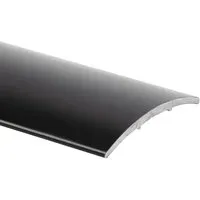 KARAT Übergangsprofil Verbindung für Bodenbeläge Schwarz Selbstklebend 3 x 100 cm