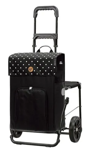 ANDERSEN Komfort Shopper Malit schwarz 49 L