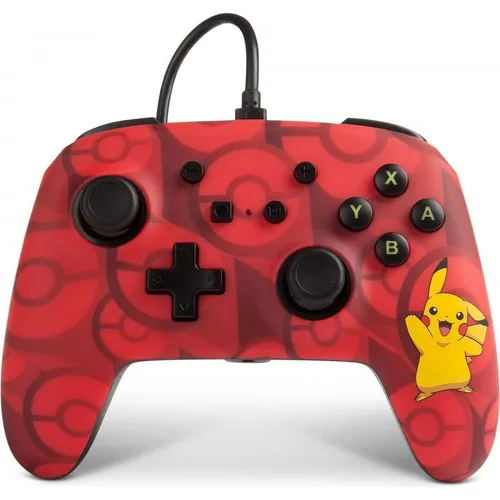 PowerA Enhanced Wired Controller - Pikachu Fade für Nintendo Switch - Controller für Nintendo Switch mit einzigartigem Pikachu Fade Design, bietet präzise Steuerung und komfortables Gameplay.