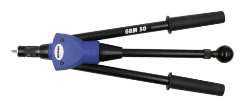 Gesipa Blindnietmutter-Gerät GBM 50/M3-M12 - 1619730 - Blindnietmutternsetzgerät für präzise und zuverlässige Verarbeitung von M3 bis M12, ideal für professionelle Anwendungen in der Metallverarbeitung.