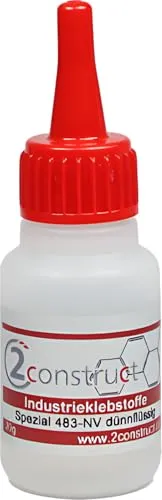 2Construct Sekundenkleber Serie 483 (niederviskos/dünnflüssig, 20 g Flasche)