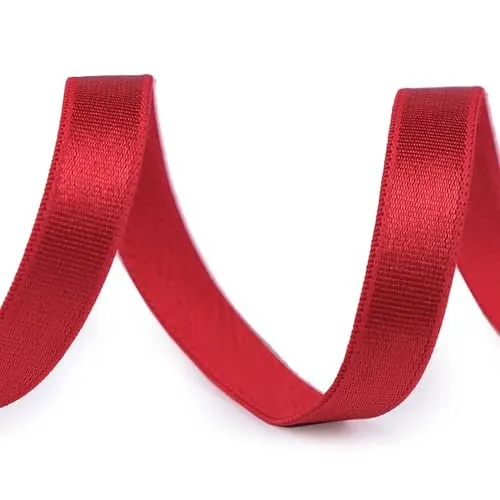 Meterware Satin-Gummiband BH-Trägerband ab 1m x 10mm Wäschegummi Seidenglanz