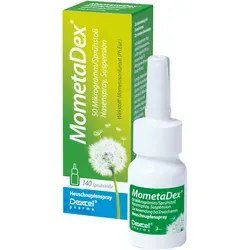 Mometadex Nasenspray 50 Mikrogramm/Sprühstoß - Effektives Nasenspray zur Linderung von Symptomen bei saisonalen Allergien, einfach in der Anwendung und ideal für den täglichen Gebrauch.