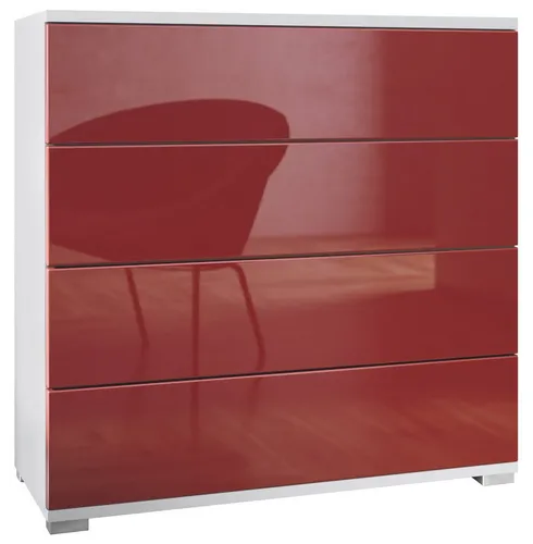 Vladon Kommode Pavos V3 in rot von Vladon