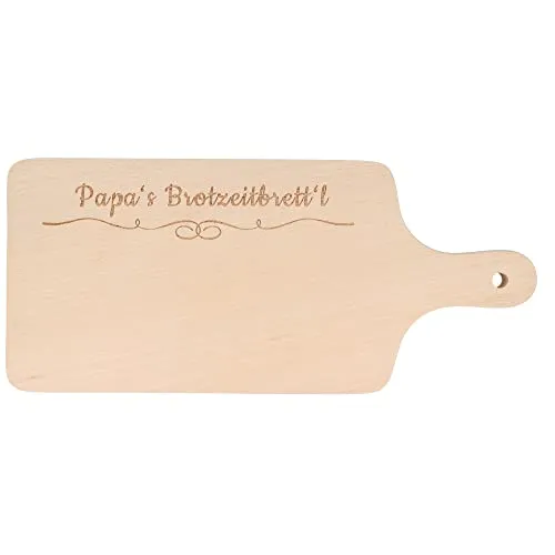 Spruchreif · Schneidebrett aus Holz · Brotzeitbrett aus Holz · Geschenke für Papa · Vatertagsgeschenk · Frühstücksbrettchen für Papa